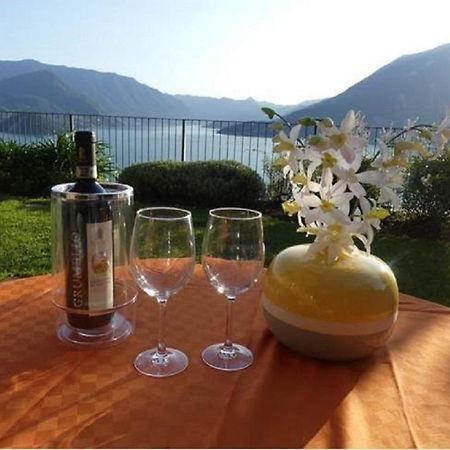 Vista Paradiso I - Garten Ferienwohnung Perledo ภายนอก รูปภาพ