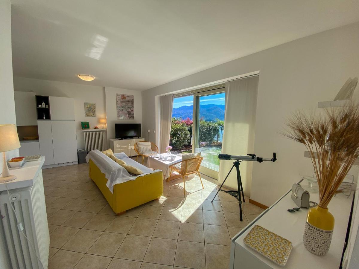 Vista Paradiso I - Garten Ferienwohnung Perledo ภายนอก รูปภาพ